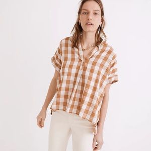 NWOT Madewell Lakeline Popover Shirt